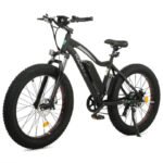 Ecotric UL Certified Rocket Fat Tire Beach Snow Electric Bike - Matt Black - Image 5