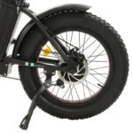 Ecotric 48V Portable and Folding Fat Ebike with LCD Display - Matt Black - Image 10