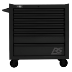 Dark Slate Gray Homak 36" RS Pro 7 Drawer Rolling Cabinet