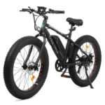 Ecotric Cheetah 26 Fat Tire Beach Snow Electric Bike - Matt Black - Image 6