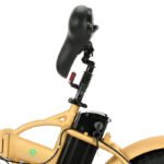 Ecotric 48V Gold Portable and Folding Fat Ebike with LCD Display - Image 6