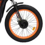 Ecotric 48V Tricycle Electric Bike with Front Basket + Rear Rack - Image 12