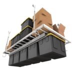 E-Z Storage 3-in-1 Heavy Duty 4’ x 8' Overhead Garage Storage System (3IN1)