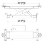 AMGO J5H 5,000 lb Manual Rolling Jack - Image 3