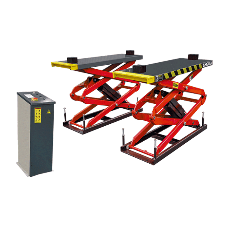 AMGO-XL-8F-8000lb-Flush-Mount-Full-Rise-Scissors-Lift-1 AMGO XL-8F 8,000lb Flush Mount Full Rise Scissors Lift - Image 1