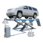 Atlas 12AWFSL Alignment Scissor Lift and RJ-6 Rolling Jack Combo - Image 2