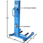 Atlas 180 ATEATTC-AEZWL-2 LB. Capacity Offset Pneumatic Portable Wheel Lift - Image 11