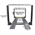 Atlas 408SL 8,000 lb. Super Deluxe 4-Post Lift - Image 15