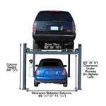 Atlas PREMIUM 408SL 4 Post Lift + RJ35 Sliding Jacks Combo - Image 4