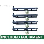 Atlas PREMIUM 408SL 4 Post Lift + RJ35 Sliding Jacks Combo - Image 23