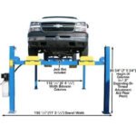 Atlas 412 12,000 lb Commercial 4-Post Lift - Image 8