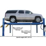 Atlas 412A 12,000 lb 4-Post Alignment Lift - Image 3