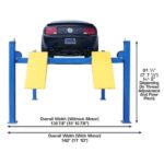 Atlas 414 14,000 LB 4-Post Lift + RJ8 Jacks Combo - Image 5