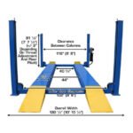 Atlas 414A 14,000 lb 4-Post Alignment Lift - Image 8