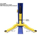 Atlas 9KBPX 9,000 lb Baseplate 2 Post Lift - Image 24