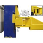 Atlas 9KBPX 9,000 lb Baseplate 2 Post Lift w/ LMA Combo - Image 24
