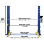 Atlas 9KBPX 9,000 lb Baseplate 2 Post Lift - Image 10