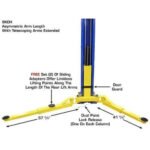 Atlas 9KOHX 9,000 lb Overhead 2-Post Lift w/ LMA Combo - Image 20