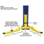 Atlas 9KOHX 9,000 lb Overhead 2-Post Lift w/ LMA Combo - Image 18