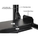 Atlas ALI Certified APEX 8 4 Post Lift + RJ35 Sliding Jacks Combo - Image 11