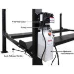 Atlas ALI Certified APEX 8 4 Post Lift + RJ35 Sliding Jacks Combo - Image 9
