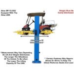 Atlas Lawnmower Adapter for 2-Post Lift - Image 4