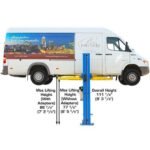 Atlas BP10000X 10,000 lb Baseplate 2 Post Lift - Image 4