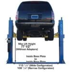 Atlas BP12000X 12,000 lb Baseplate 2 Post Lift - Image 5