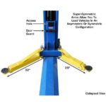 Atlas BP8000 2-Post Lift + Lawn Mower Adapter Combo - Image 17