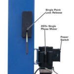 Atlas BP8000 2-Post Lift + Lawn Mower Adapter Combo - Image 9