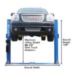 Atlas BP8000 8,000 lb Baseplate 2 Post Lift - Image 4