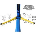 Atlas BP8000 8,000 lb Baseplate 2 Post Lift - Image 18