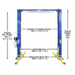 Atlas PRO-9D 9,000 lb Overhead 2-Post Lift - Image 4