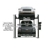 Atlas Garage PRO8000EXT 8,000 lb Extra-Tall 4-Post Lift with Pro-Floor 8-Piece Panel Combo - Image 3
