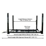 Atlas Garage PRO8000EXT-L 8,000 lb Extra Tall/Extra Long 4-Post Lift - Image 6