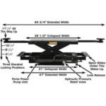 Atlas PRO8000EXT-L 4 Post Lift + RJ35 Sliding Jacks Combo - Image 29