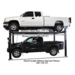 Atlas PRO8000EXT-L 4 Post Lift + RJ35 Sliding Jacks Combo - Image 2