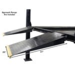 Atlas PRO8000EXT-L 4 Post Lift + RJ35 Sliding Jacks Combo - Image 11