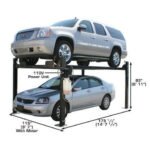 Atlas PRO8000 4 Post Lift + RJ35 Sliding Jacks Combo - Image 2