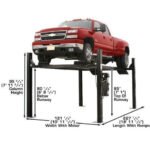 Atlas PRO9000 4 Post Lift + RJ35 Sliding Jacks Combo - Image 7