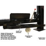 Atlas PRO9000 4 Post Lift + RJ6 Rolling Jacks Combo - Image 14