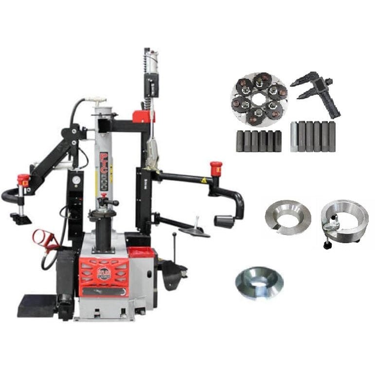 Atlas-PTC500-Tire-Changer Atlas Platinum PTC500 Center Post Tire Changer w/ Adapters Kit - Image 1
