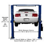 Atlas PV10PX 10,000 lb Overhead 2-Post Lift - Image 4