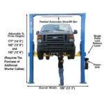 Atlas PV12PX 12,000 lb Overhead 2-Post Lift - Image 3