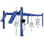 Atlas Platinum PVL14 4 Post Lift + RJ7000 & Alignment Kit ALI Certified Combo - Image 6