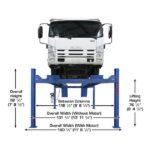 Atlas Platinum PVL14 4 Post Lift + RJ7000 & Alignment Kit ALI Certified Combo - Image 3