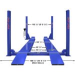 Atlas Platinum PVL14OF-EXT ALI Certified Open Front Alignment 4 Post Lift - Image 4