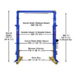 Atlas Platinum PVL15 15,000 lb Heavy Duty 2-Post Lift - Image 4