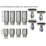 Atlas Platinum PVL9BP ALI Certified 9,000 lb Baseplate 2 Post Lift - Image 15