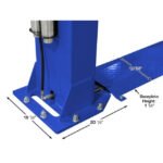 Atlas Platinum PVL9BP ALI Certified 9,000 lb Baseplate 2 Post Lift - Image 12